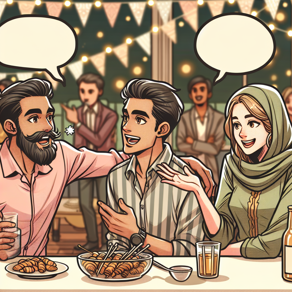 Apprendre à débuter une conversation en soirée