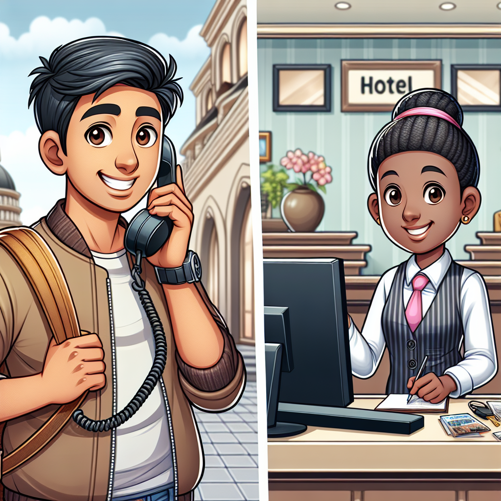  Booking a room  Roleplay Conversations in English