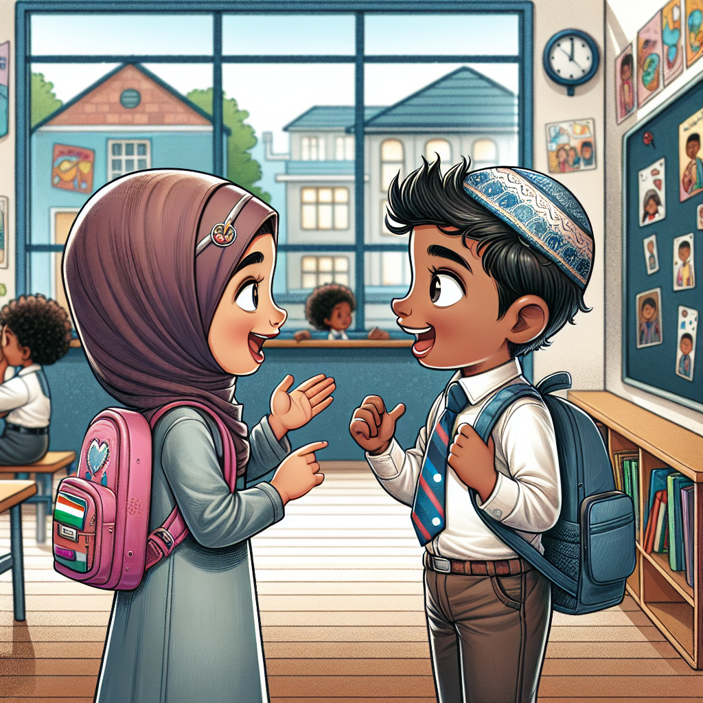 Roleplay scuola: primo giorno in inglese