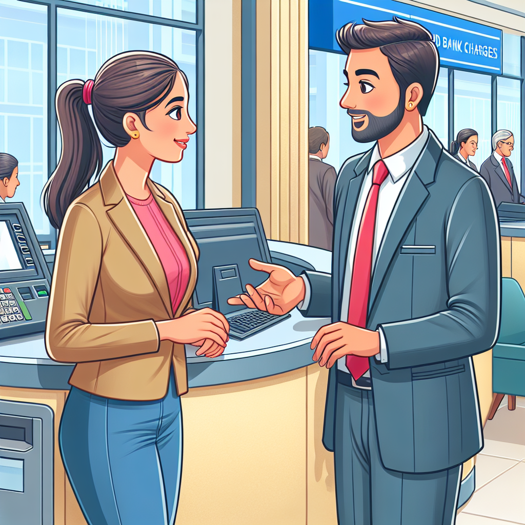 银行收费英语对话练习