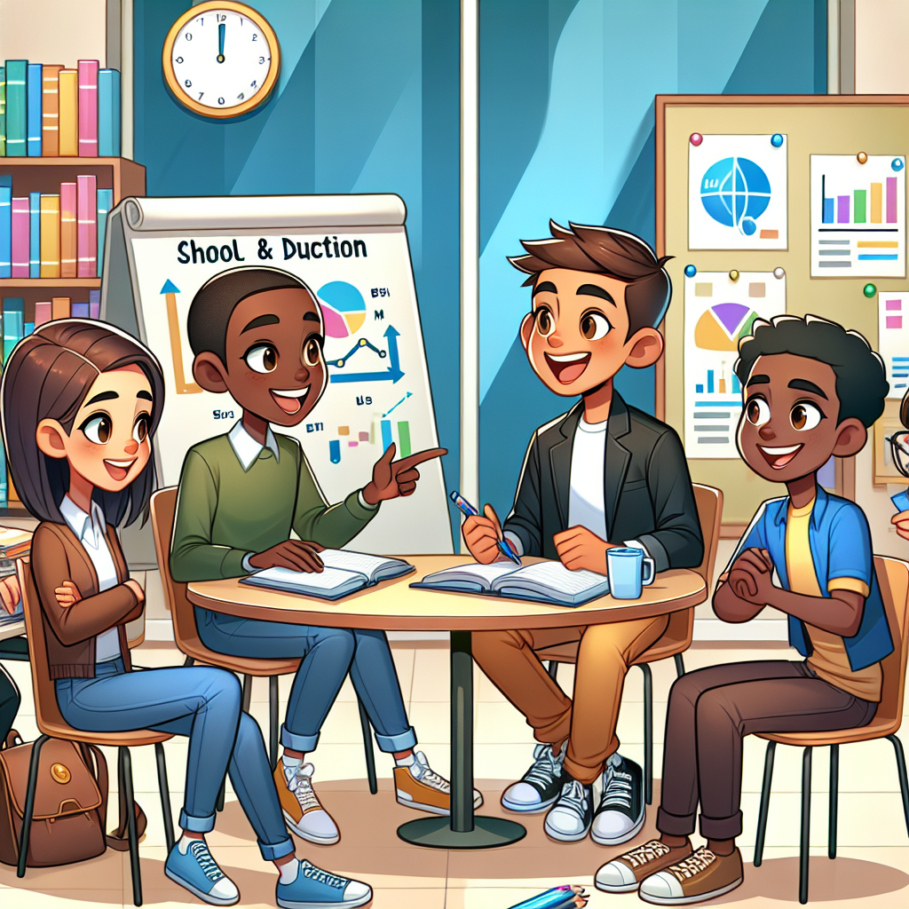 Совещание в проектной группе на английском