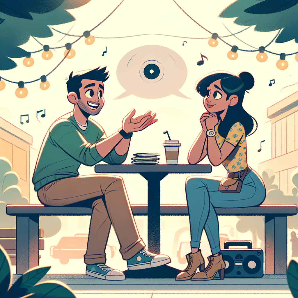 英语角色扮演:谈论你最爱的音乐