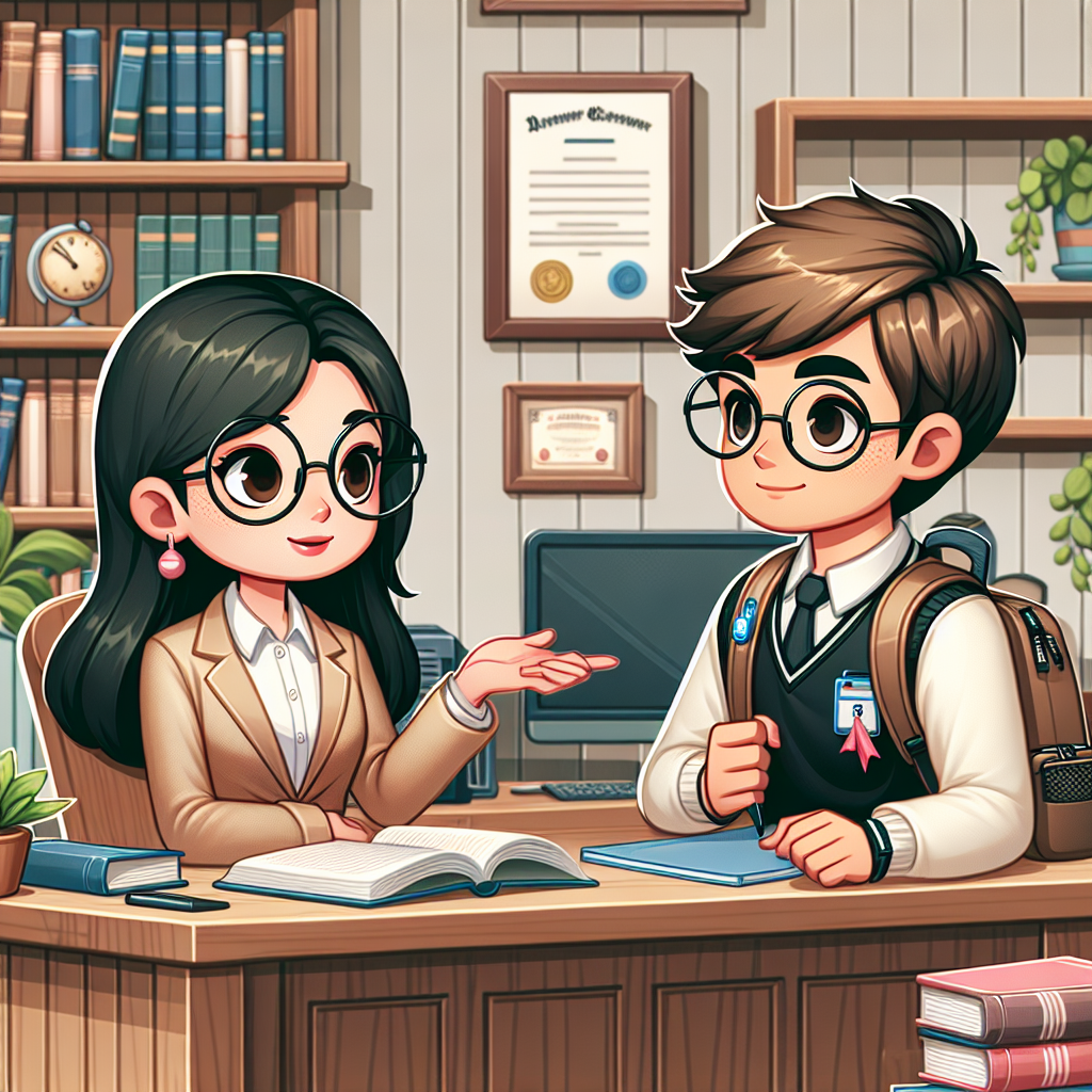 تعلم محادثة الدرجات مع الأستاذ