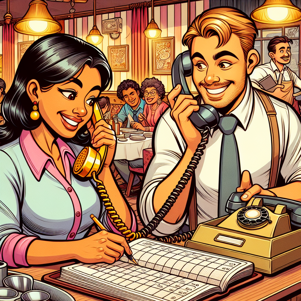 Reservering maken in het Engels